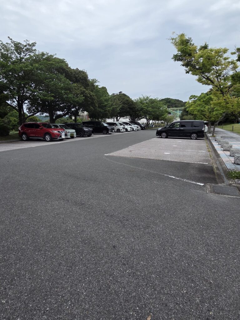 駐車場の様子