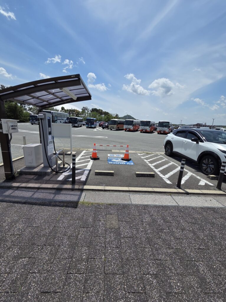 中央駐車場の様子