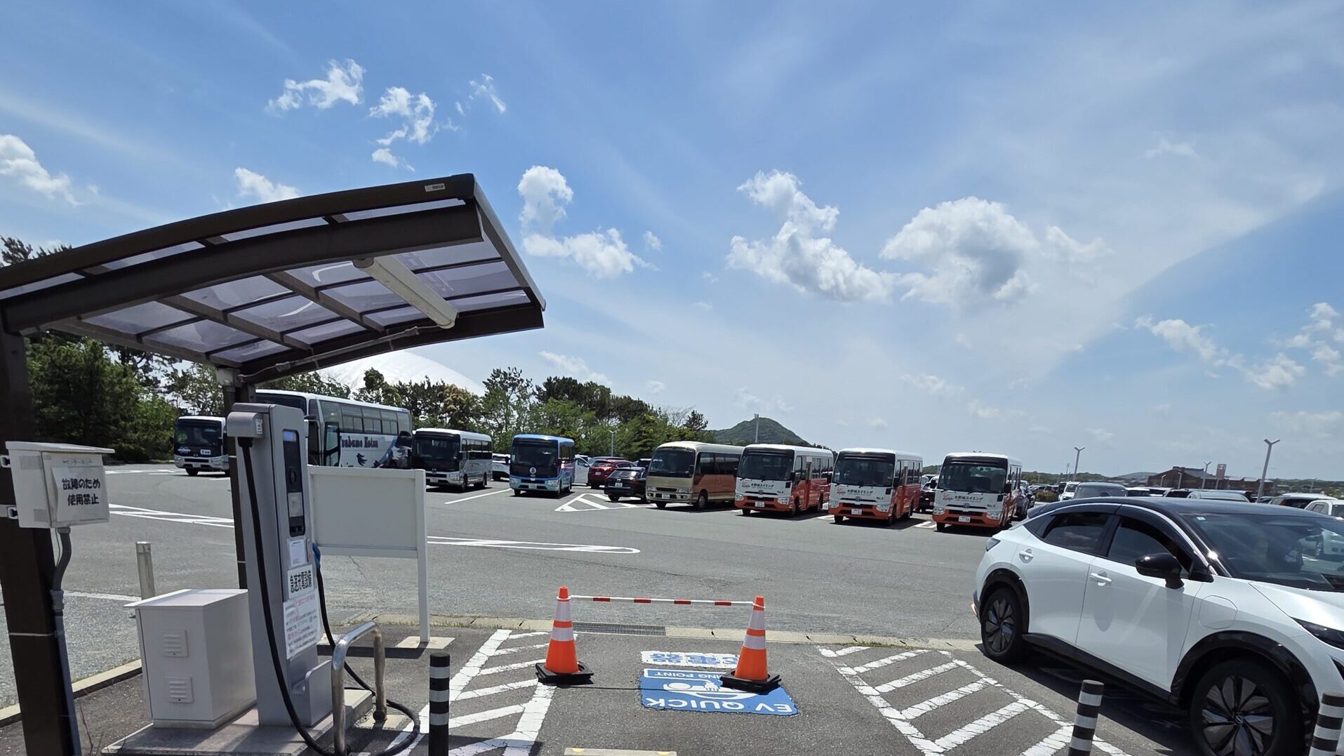 中央駐車場の様子