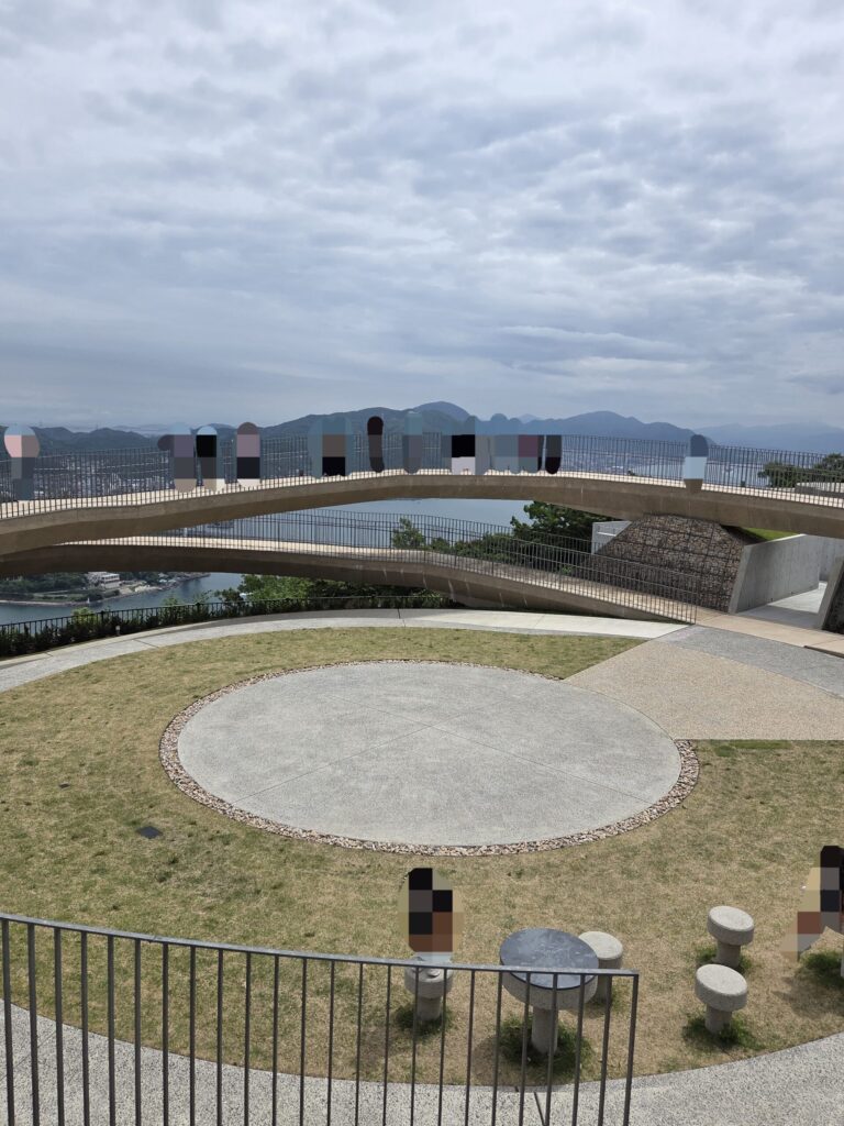 火の山公園のヒノヤマリング内側