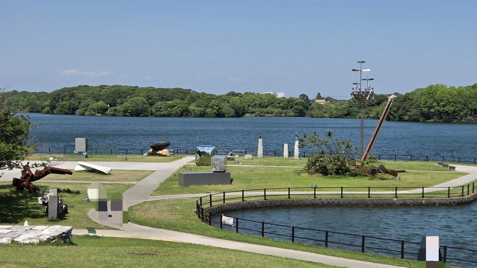 ときわ公園｜湖畔散歩とアート作品が楽しめる癒やしの公園【宇部市