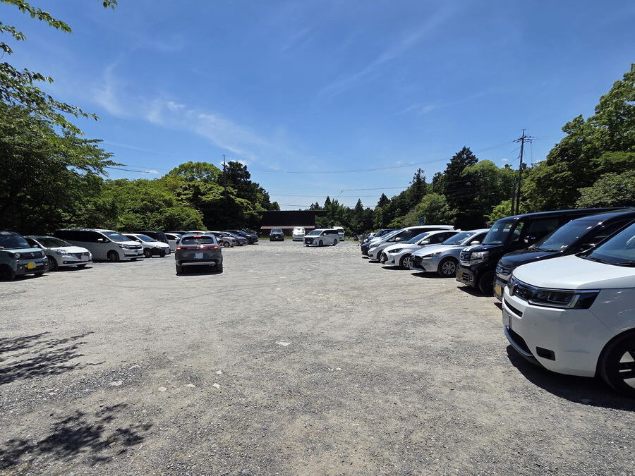 科学博物館横の無料駐車場