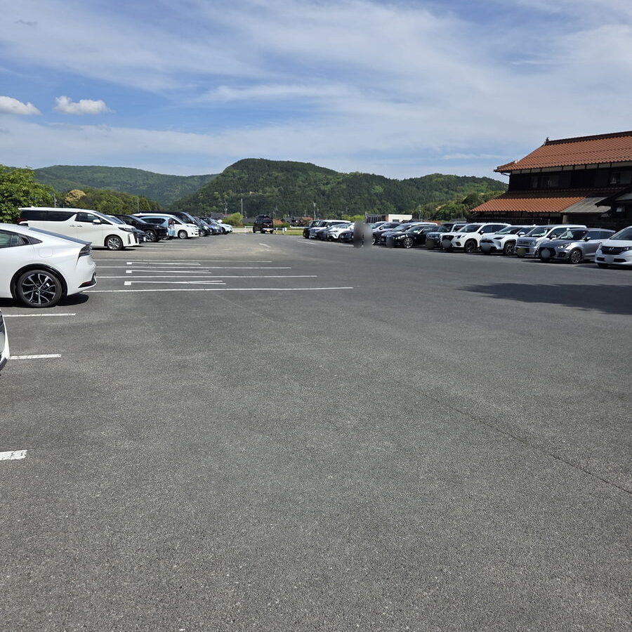 別府弁天池の駐車場