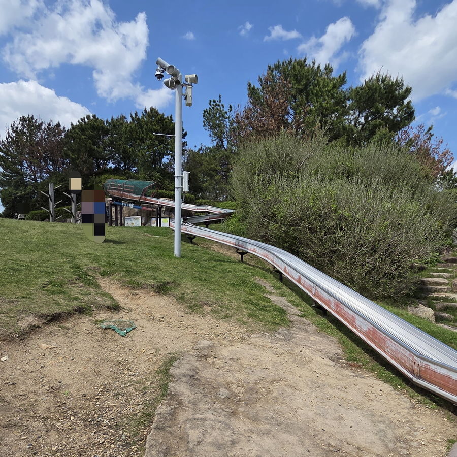きらら博記念公園のローラースライダー