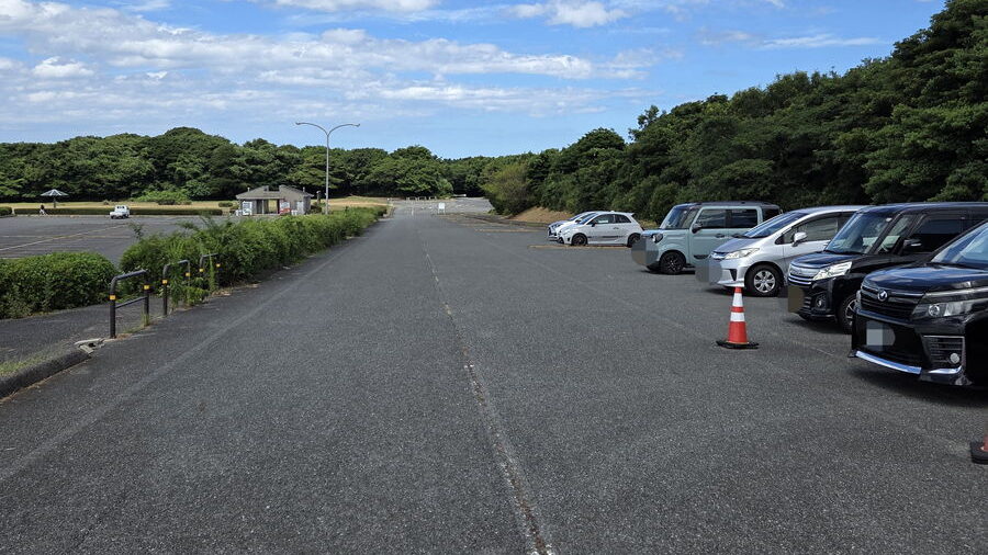千畳敷の駐車場